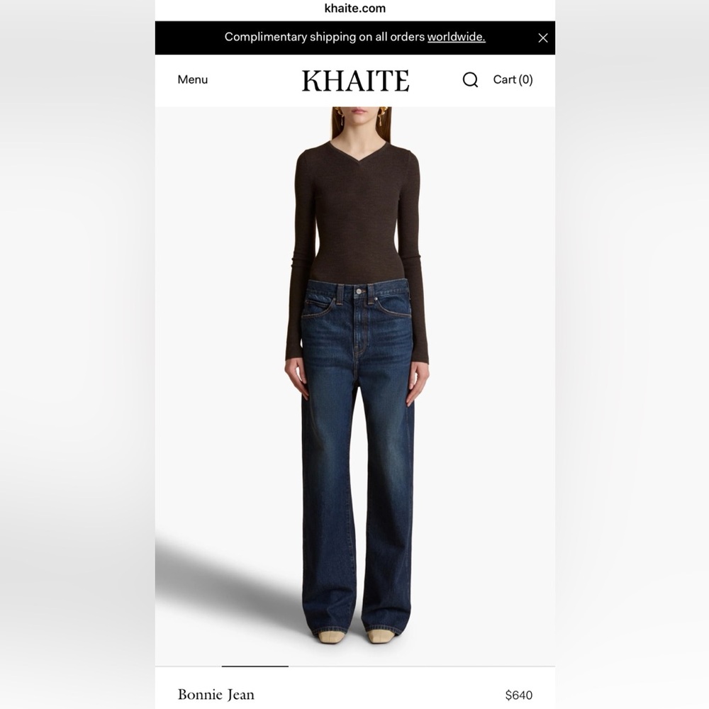 Khaite Bonnie Jean _size 29 New with tags